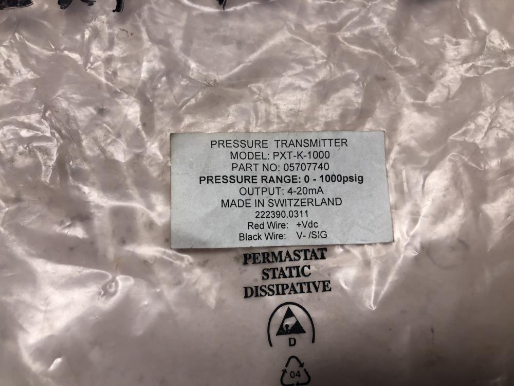 Murphy Pressure Transmitter Model PXT-K-1000